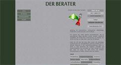 Desktop Screenshot of der-berater.eu
