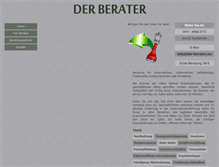 Tablet Screenshot of der-berater.eu